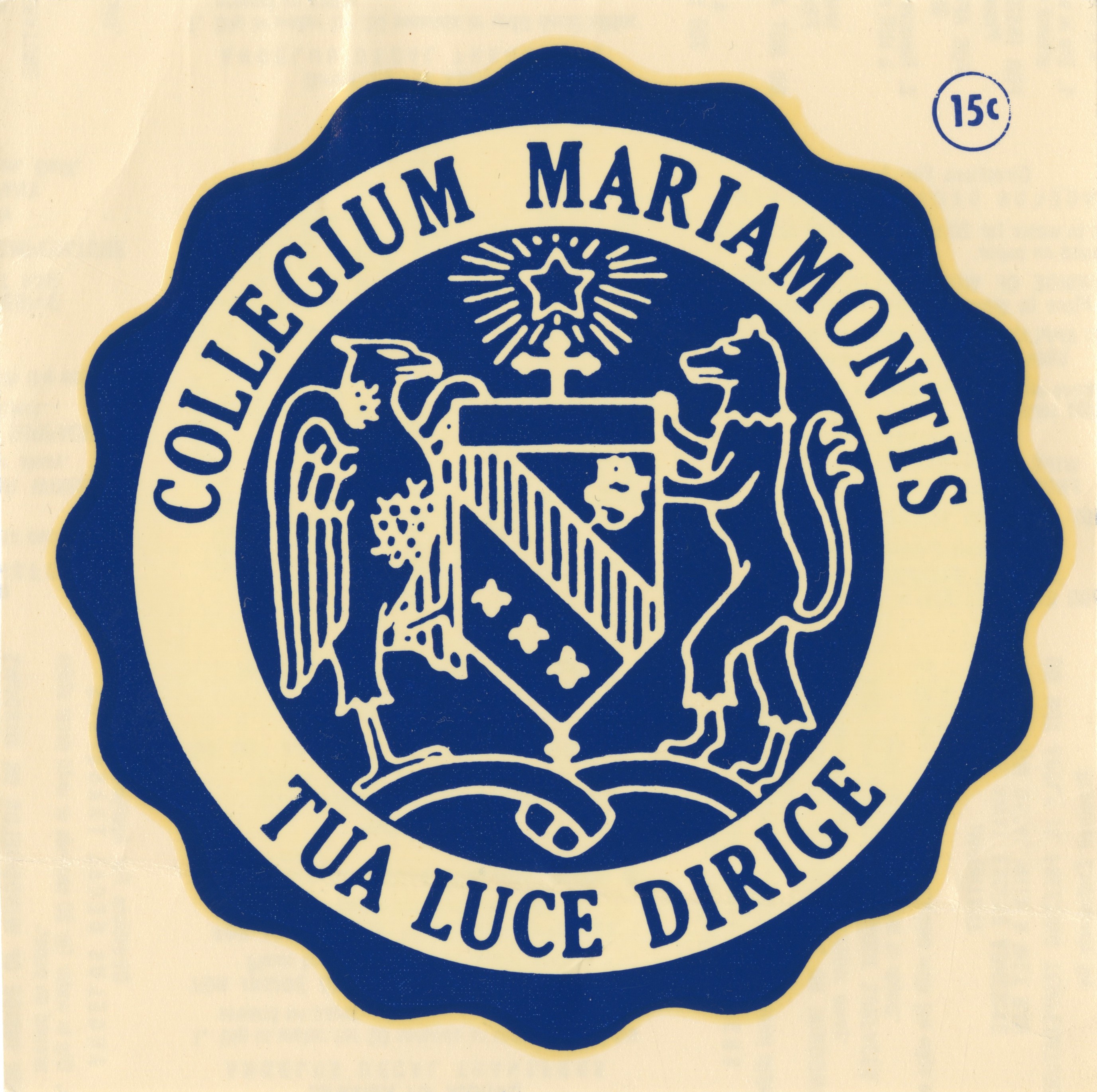 Marymount-seal from archives
